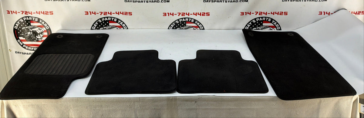 2016 Chevy SS Sedan Front and Rear Floor Mats Set OEM