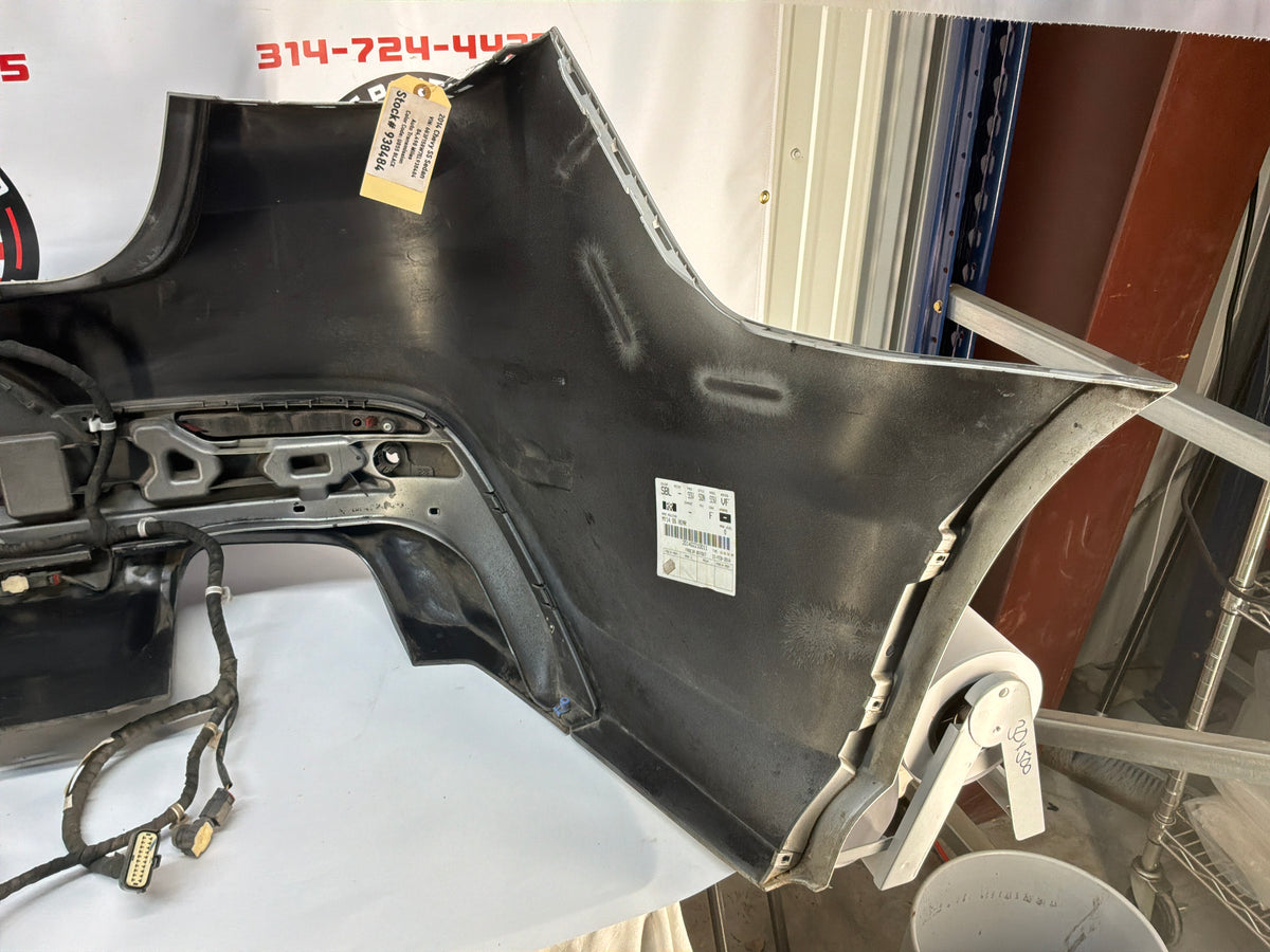 2014 Chevy SS Sedan Rear Bumper Cover Silver OEM
