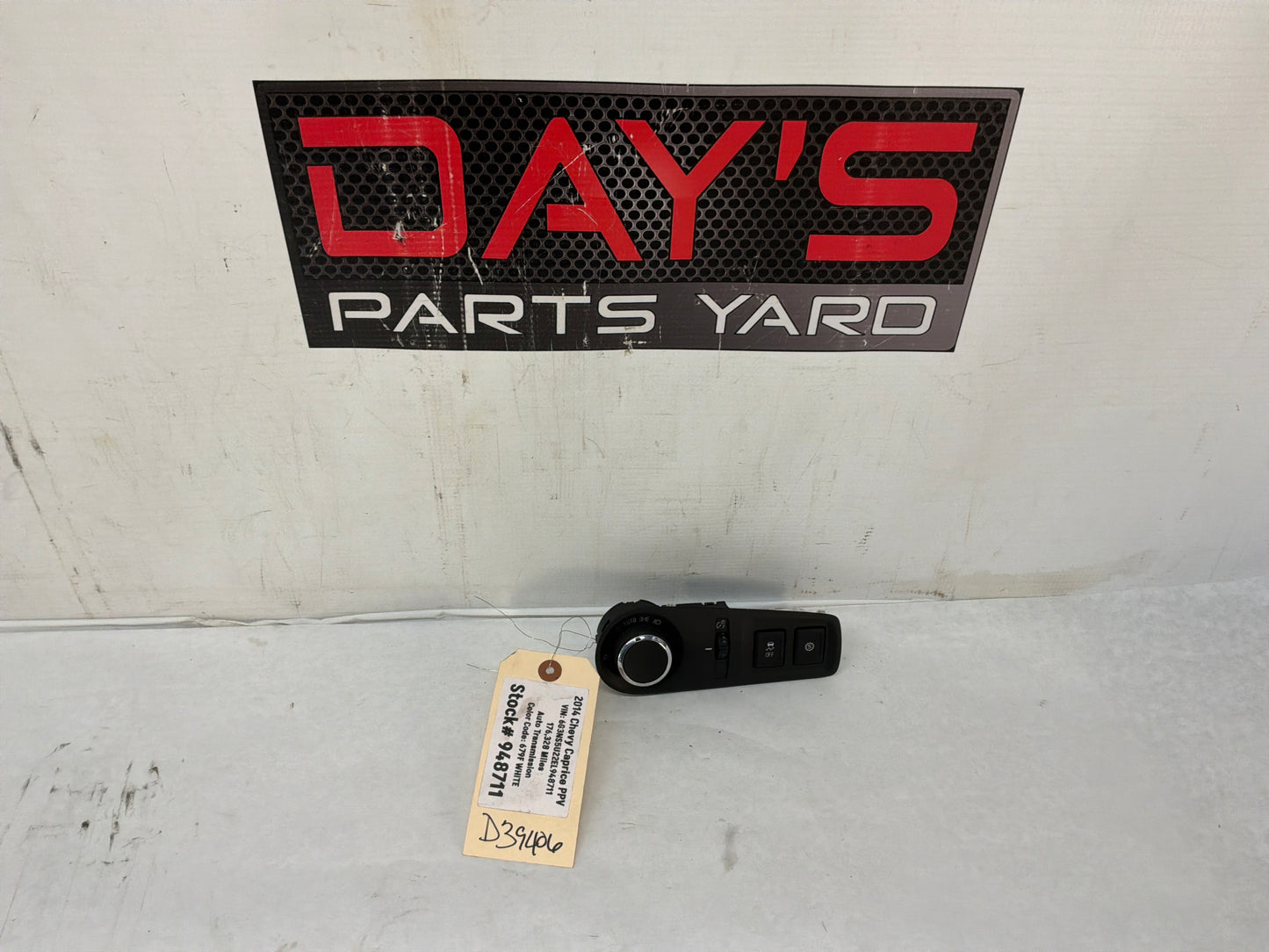 Controls - Day's Parts Yard