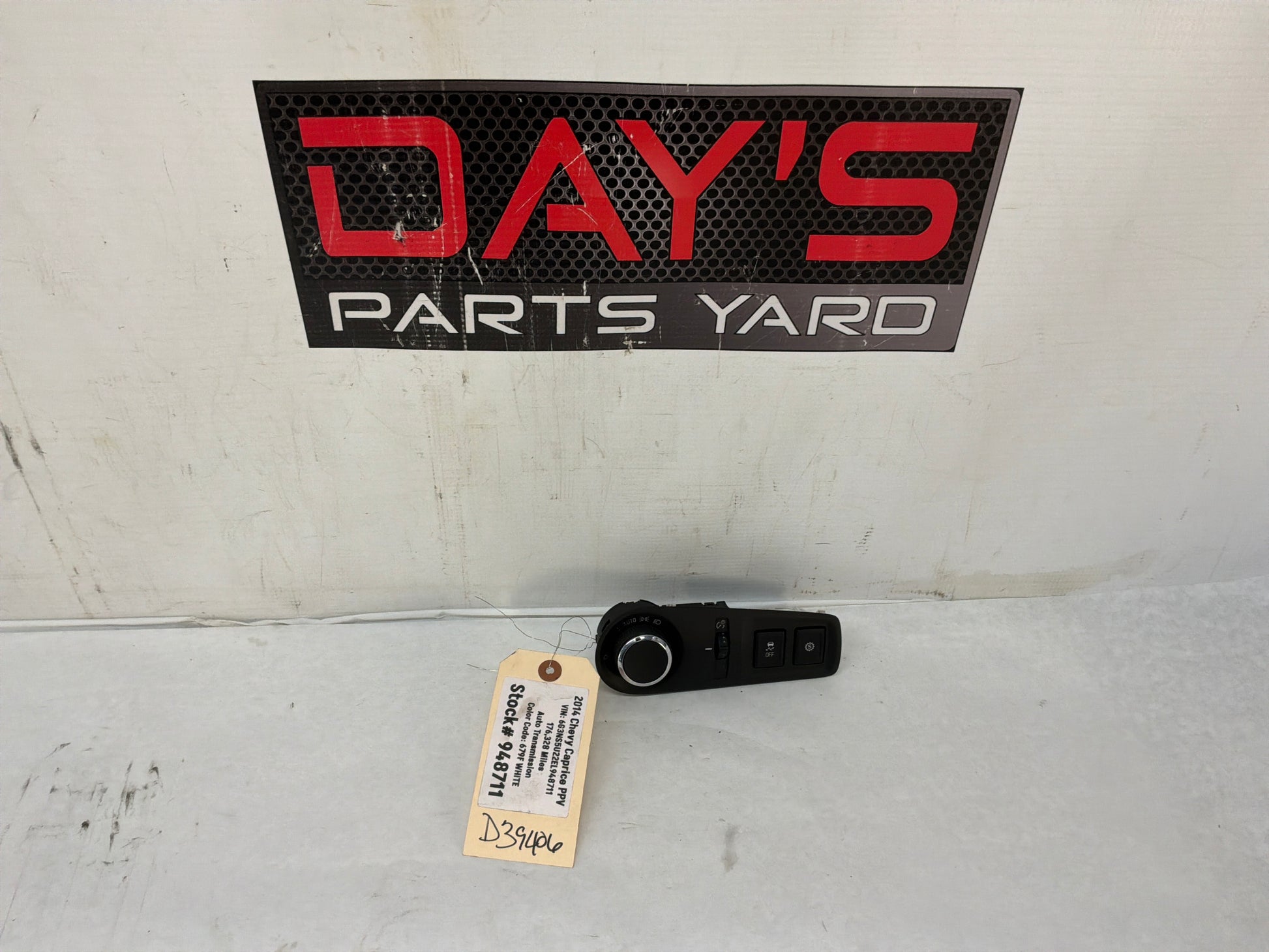 Controls - Day's Parts Yard
