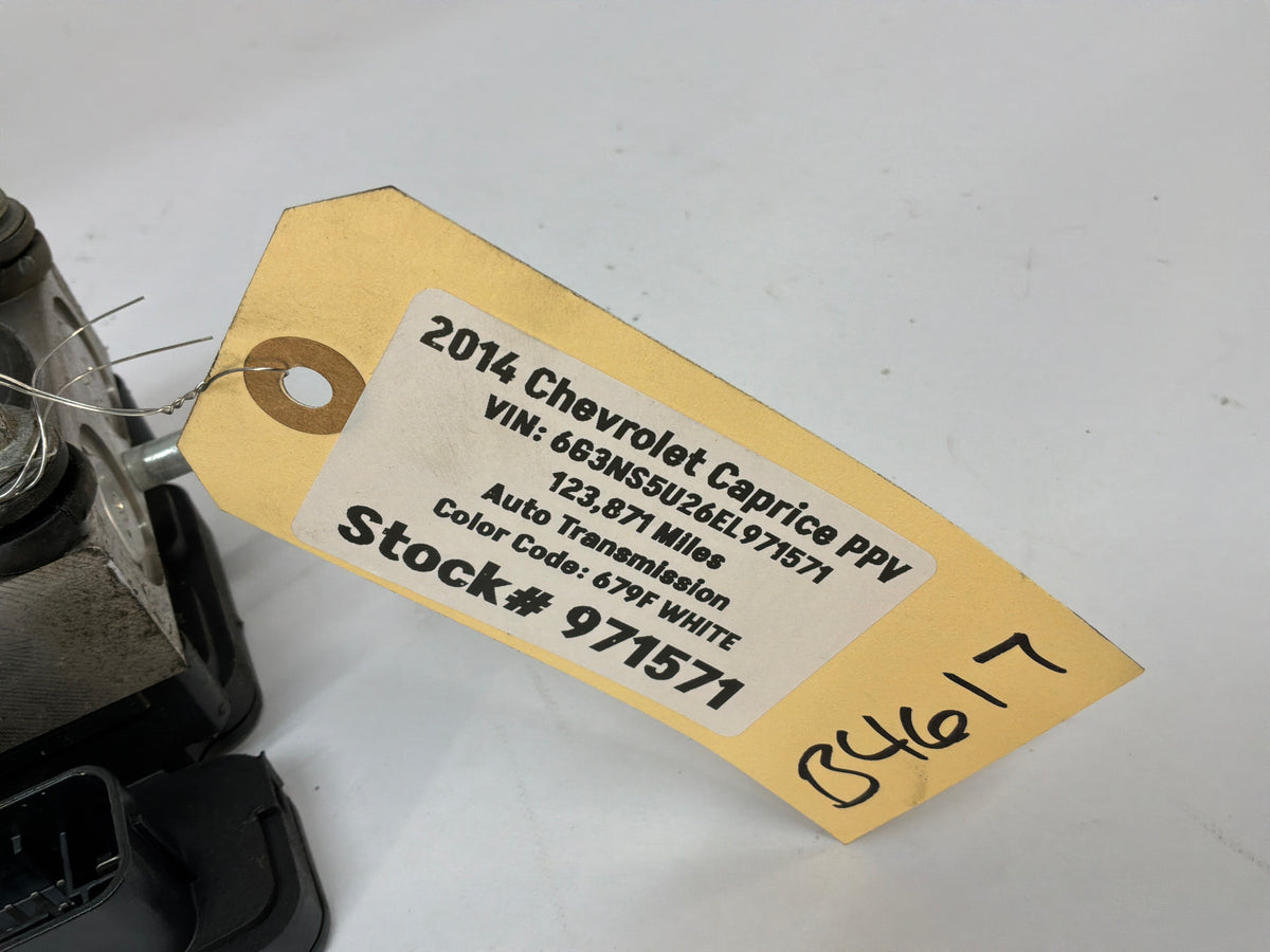 2014 Chevy Caprice PPV Anti Lock Brake Pump ABS Module OEM