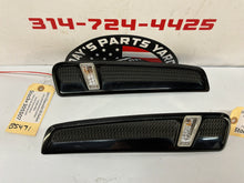 2017 Chevy SS Sedan RH & LH Fender Side Marker Lights Lamps Black Trim OEM