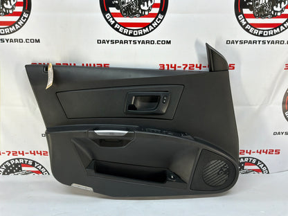 2006 Cadillac CTS-V LH Driver Front Interior Door Panel OEM