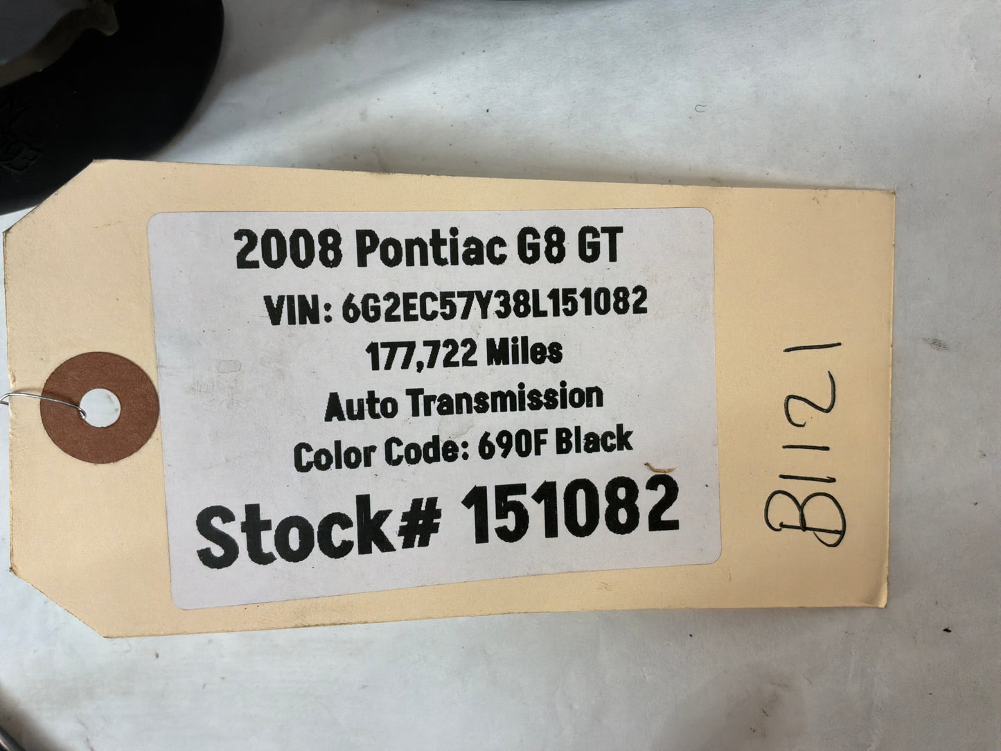2008 Pontiac G8 GT Fuel Gas Cover Lid Door OEM