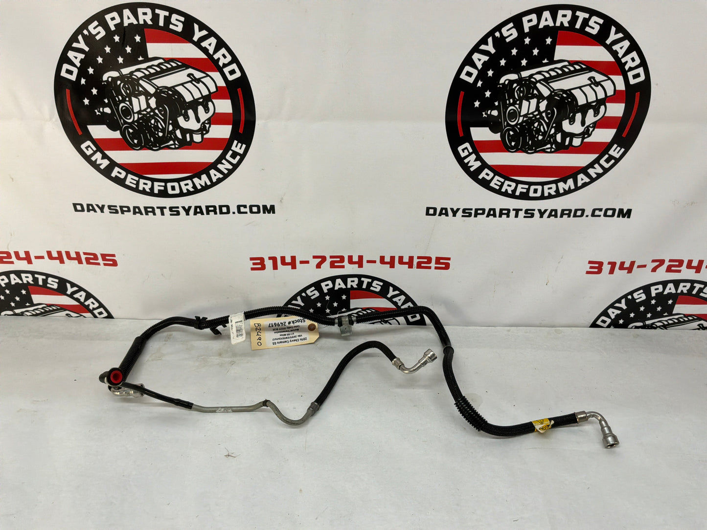 2014 Chevy Camaro SS Fuel Gas Line Hose Tube Pipe OEM