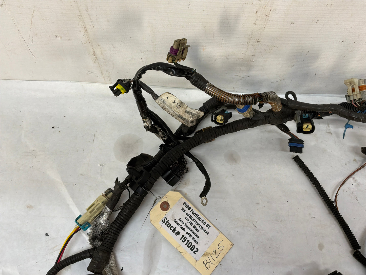 2008 Pontiac G8 GT Engine Motor Transmission Wire Wiring Harness OEM