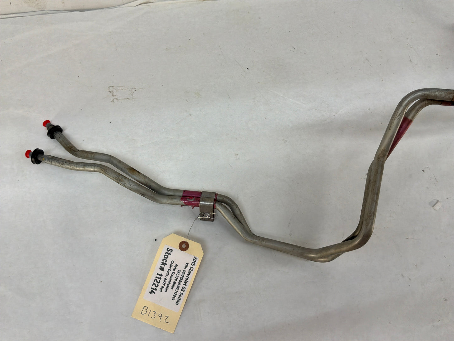 2015 Chevy SS Sedan Automatic Transmission Oil Cooler Line Hose Tube Pipe OEM