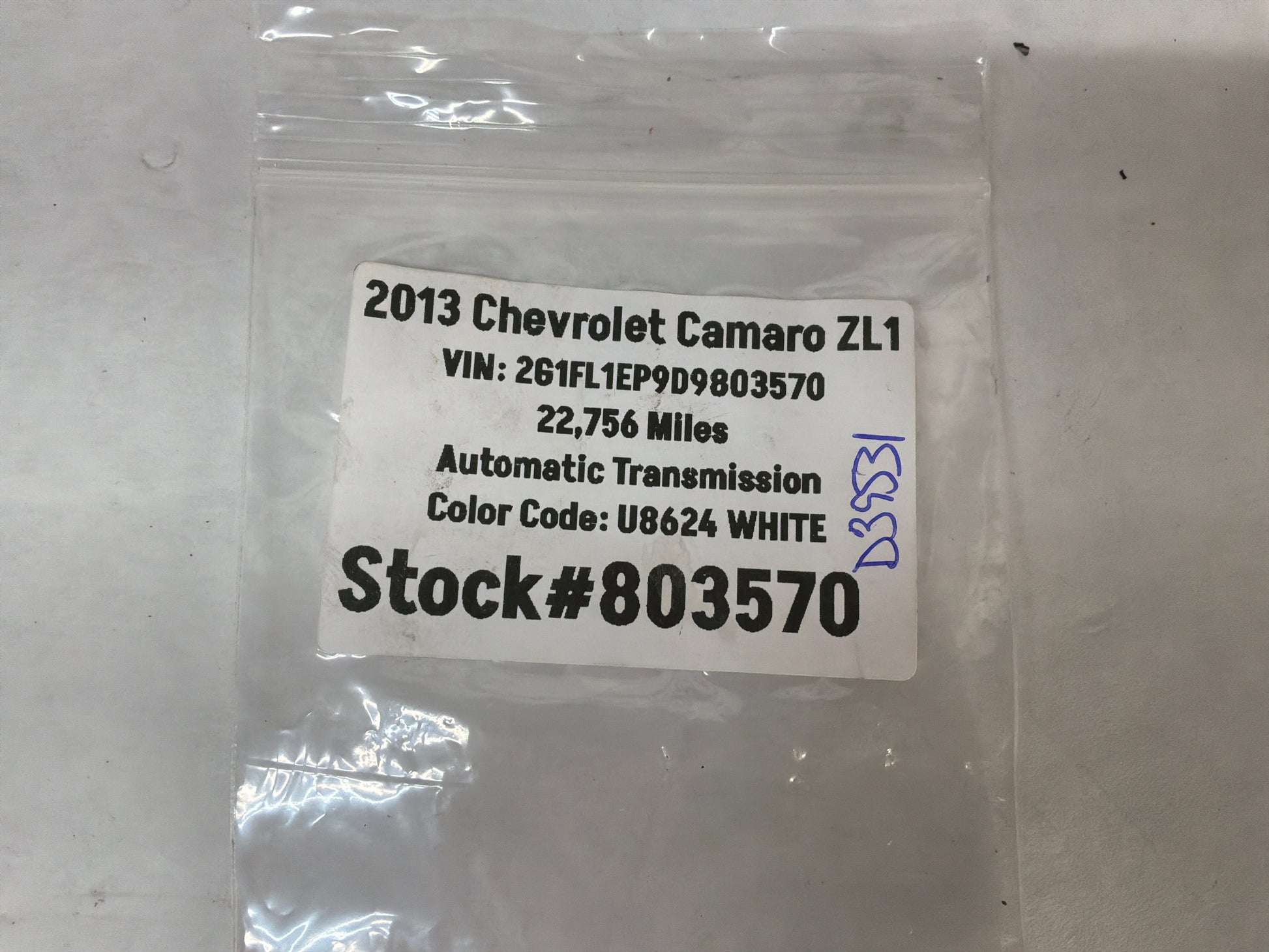 2013 Chevy Camaro ZL1  Ride Heigh Sensor Pens OEM - Day's Parts Yard