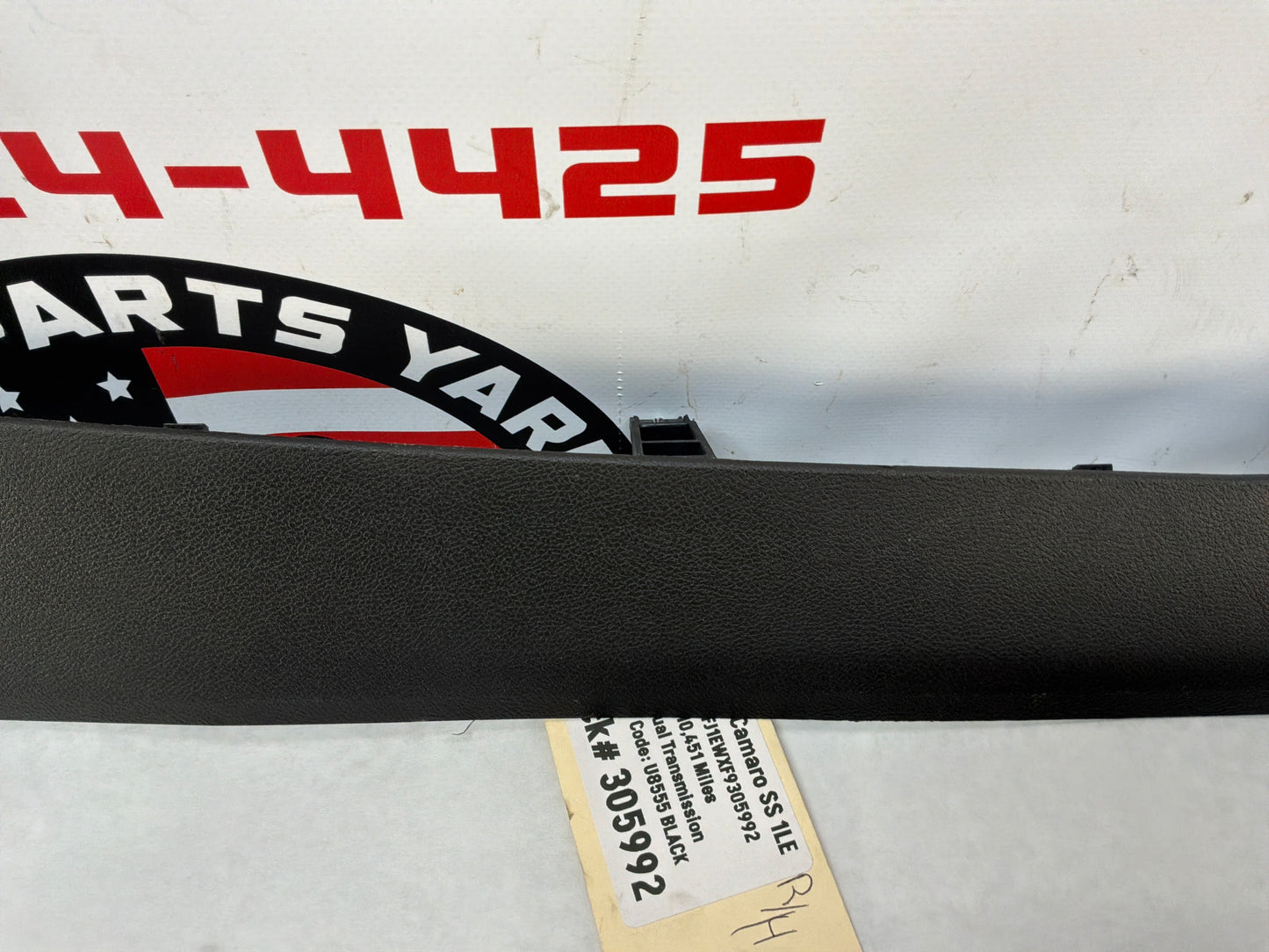2015 Chevy Camaro SS 1LE RH & LH Center Console Side Extension Trims Panels OEM