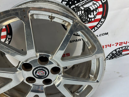 2009 Cadillac CTS-V Sedan Rear Factory OEM Polished Wheel Rim 19x9.5