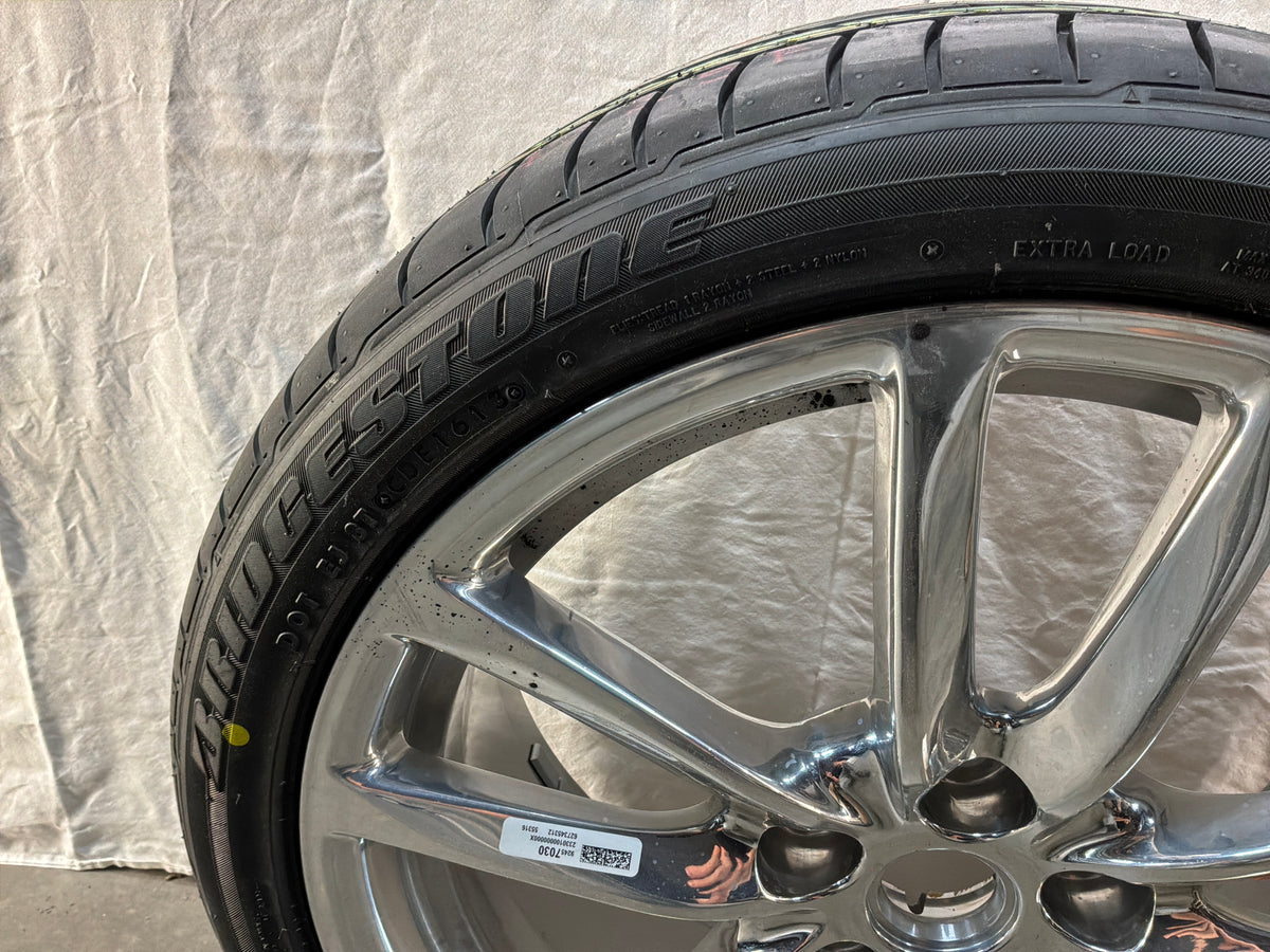 2014 Chevy SS Sedan Factory OEM Spare Wheel Rim and Tire 19X8.5 OEM