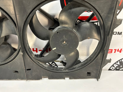 2002 Chevy C5 Corvette Convertible Radiator Dual Electric Cooling Fans OEM