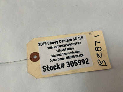 2015 Chevy Camaro SS 1LE Driveshaft Drive Shaft Rubber Couplers Isolators OEM