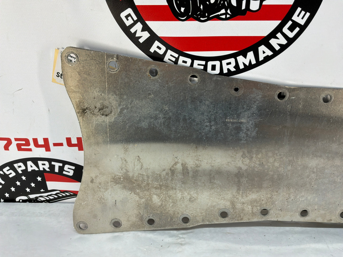 2007 C6 Corvette Convertible Torque Tube Tunnel Brace Cover Heat Shield OEM