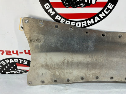 2007 C6 Corvette Convertible Torque Tube Tunnel Brace Cover Heat Shield OEM