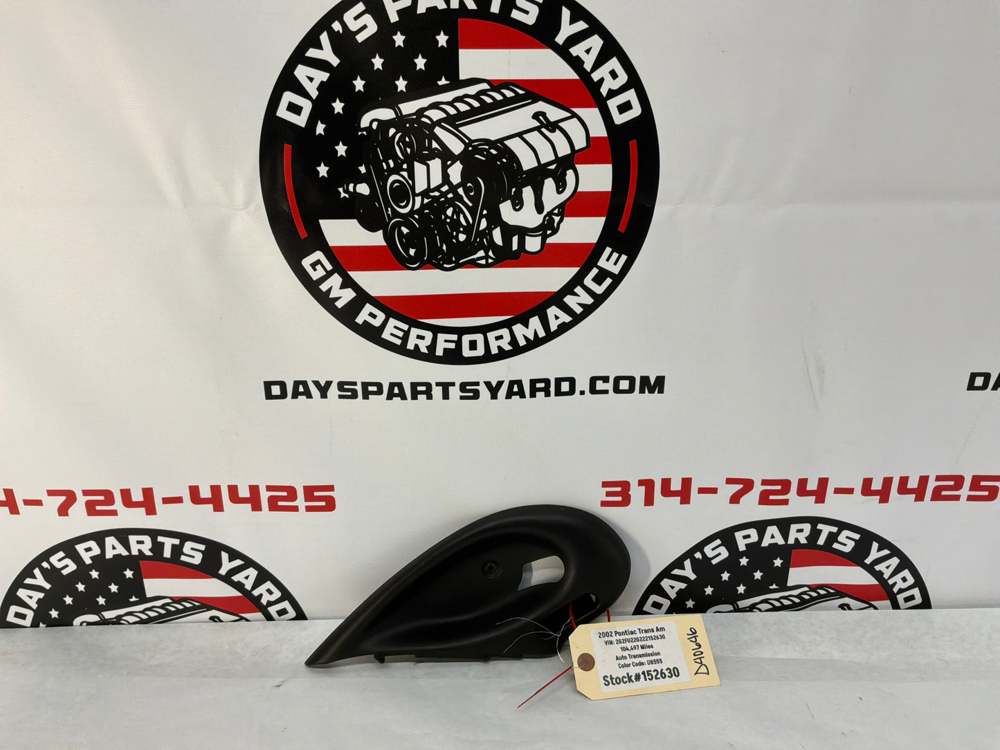 2002 Pontiac Trans Am WS6 RH Passenger Door Handle Bezel OEM