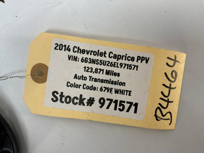 2014 Chevy Caprice PPV Over Head Console Dome Light Frame Bracket Brace Bezel OEM