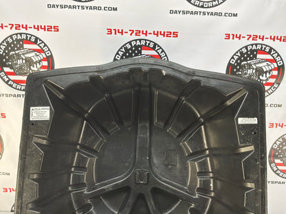 2014 Chevy Caprice PPV Spare Wheel Tire Tub Composite Insert Trunk Compartment Panel OEM