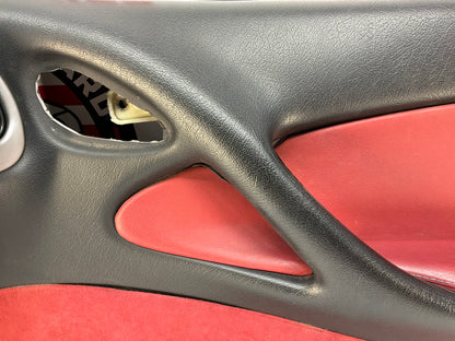 2004 Pontiac GTO RH Passenger Front Interior Door Panel Red OEM