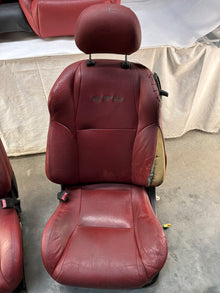 2004 Pontiac GTO Red Leather Seats Fronts and Rears OEM