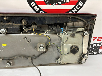 2006 Cadillac CTS-V Trunk Lid Filler Panel OEM Silver