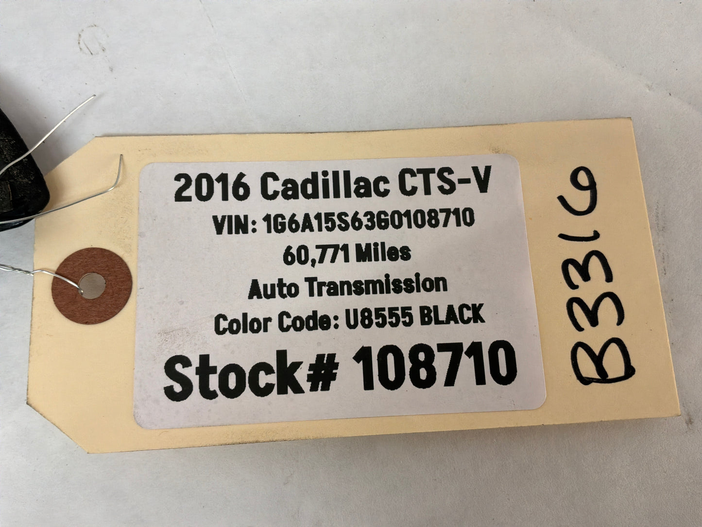 2016 Cadillac CTS-V RH & LH Front Fender Vents w Emblem Badge OEM