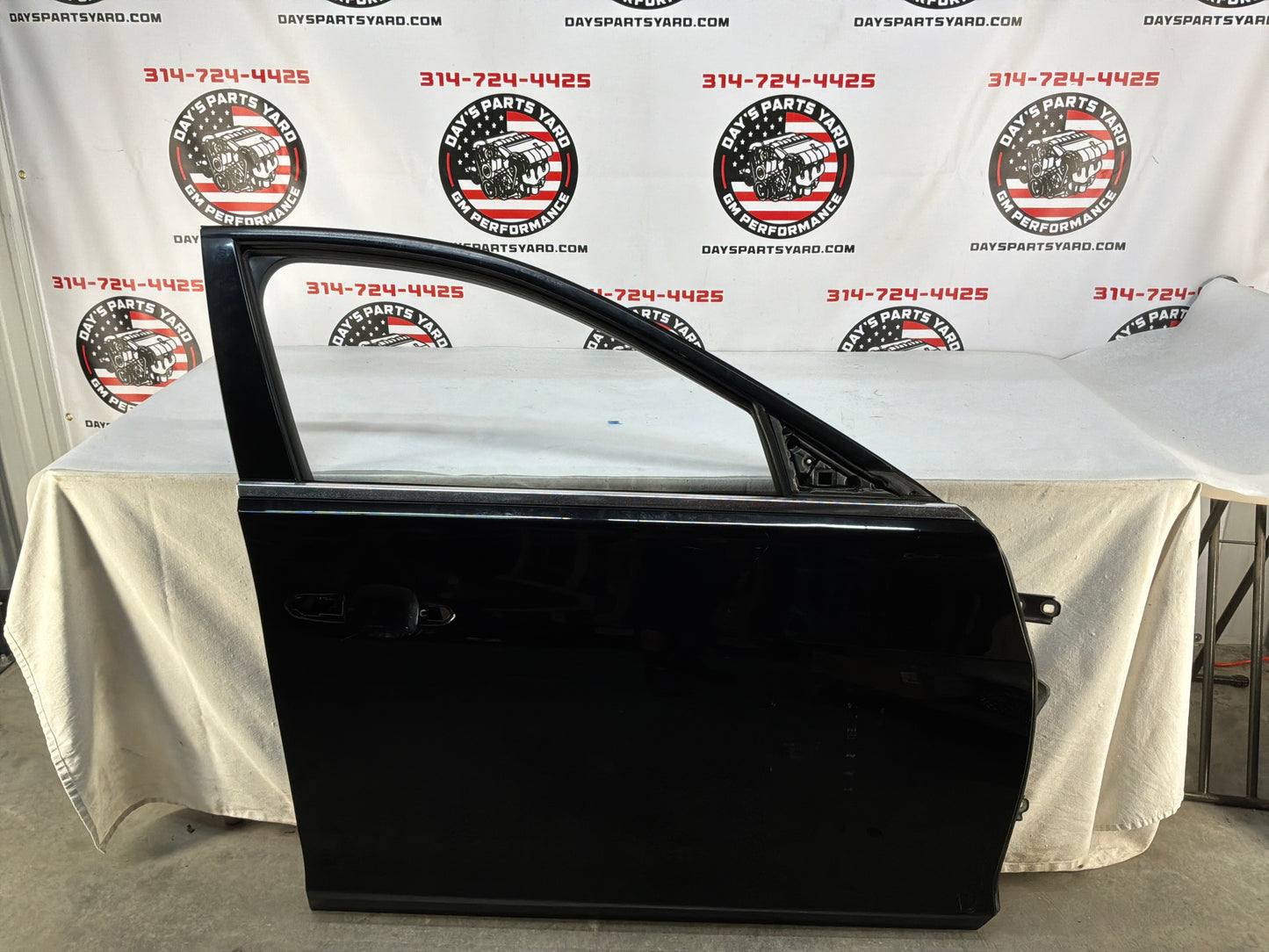 2016 Cadillac CTS-V RH Passenger Front Exterior Door Black OEM