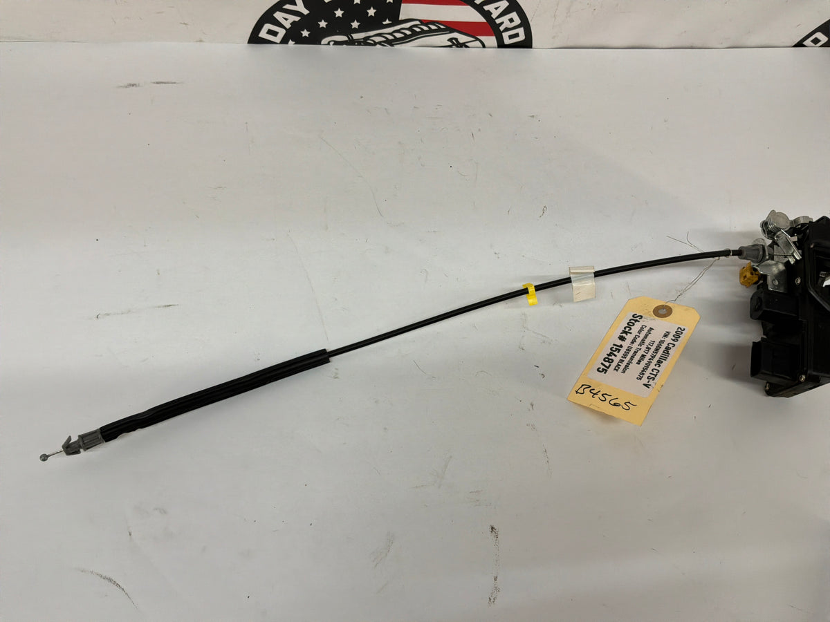2009 Cadillac CTS-V LH Driver Front Door Lock Actuator OEM