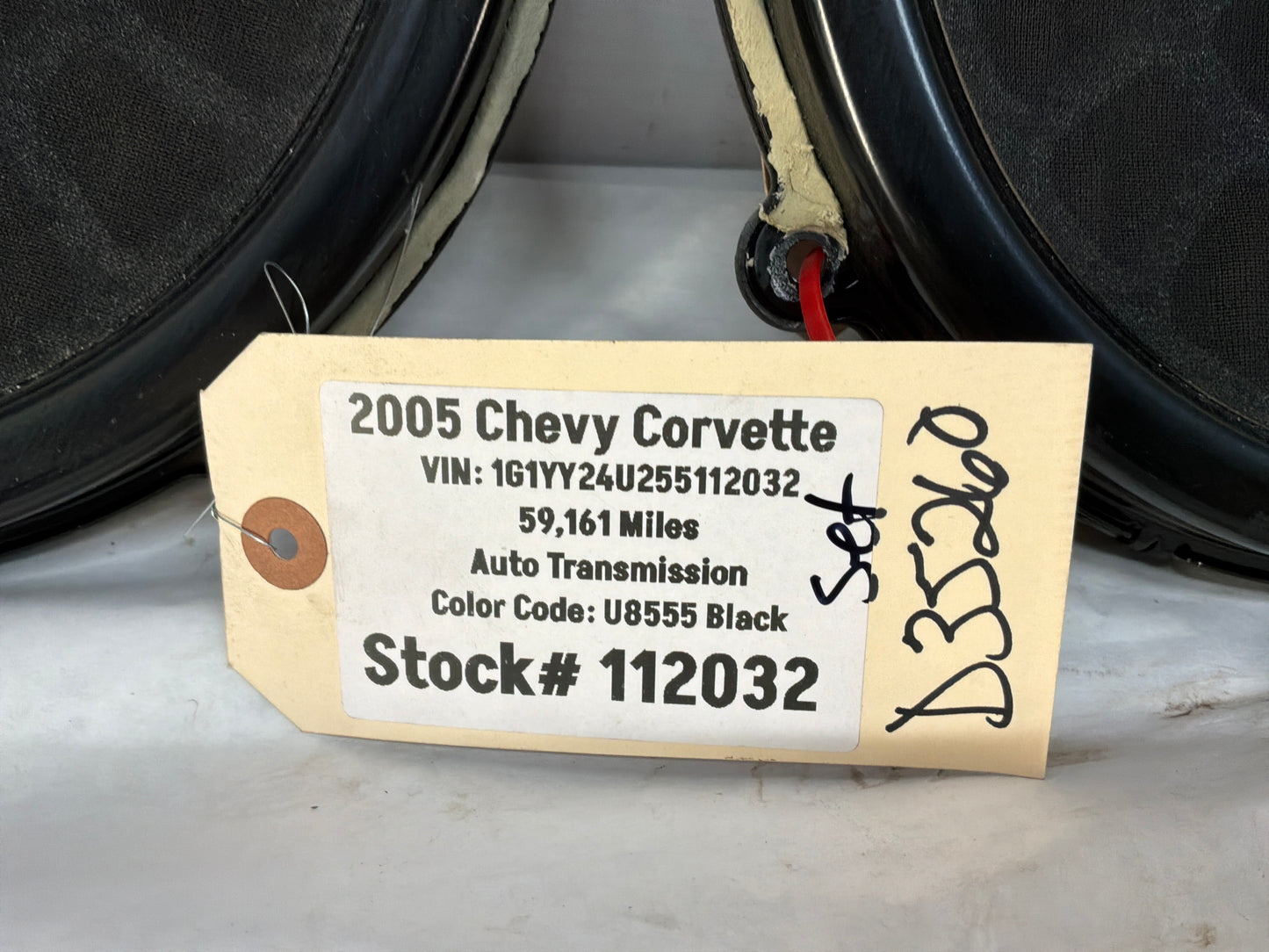 2005 Chevy C6 Corvette RH & LH Front Door Bose Speaker OEM - Day's Parts Yard