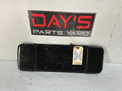 1999 Chevy C5 Corvette Rear License Plate Bracket Finish Panel Reverse Lights Lamps OEM