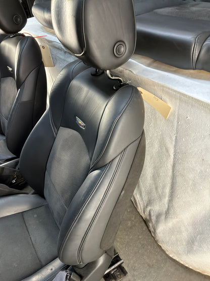 2016 Cadillac CTS-V Seats Recaro Leather Suede Seats Front & Rear OEM