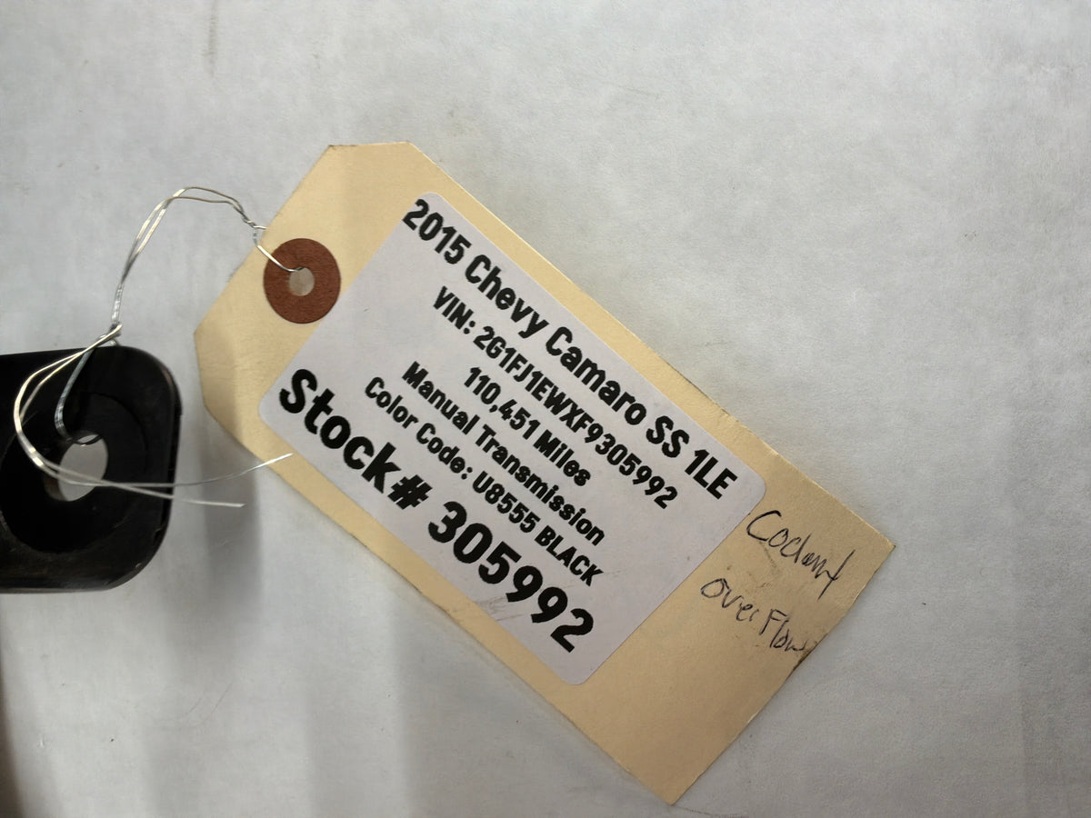 2015 Chevy Camaro SS 1LE Coolant Recovery Reservoir Overflow Bottle Tank OEM