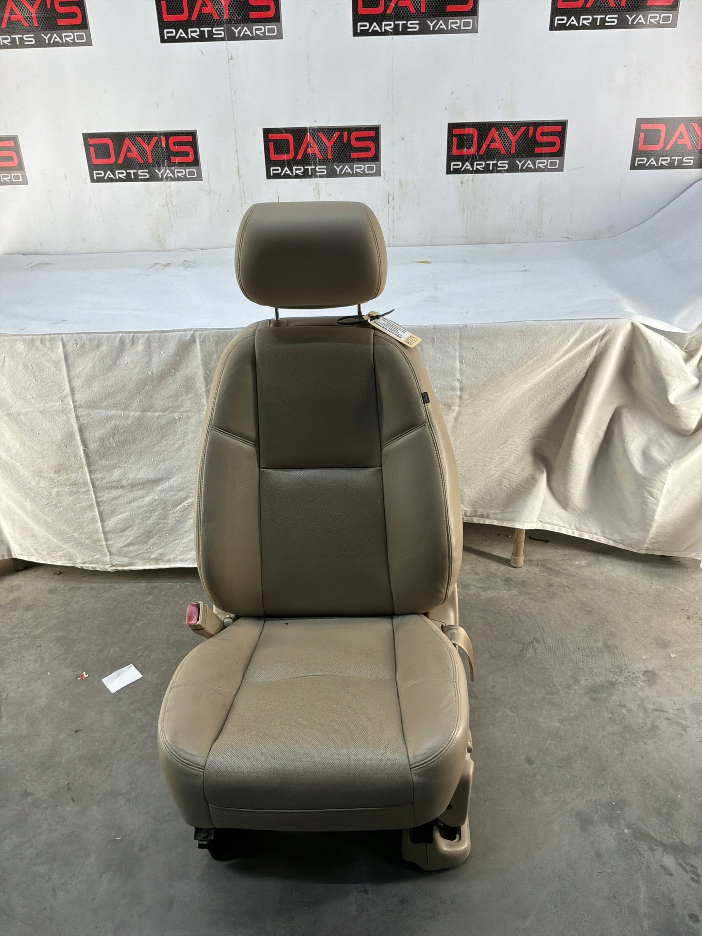2012 Chevy Avalanche LH Driver Front Seat Leather Cashmere OEM