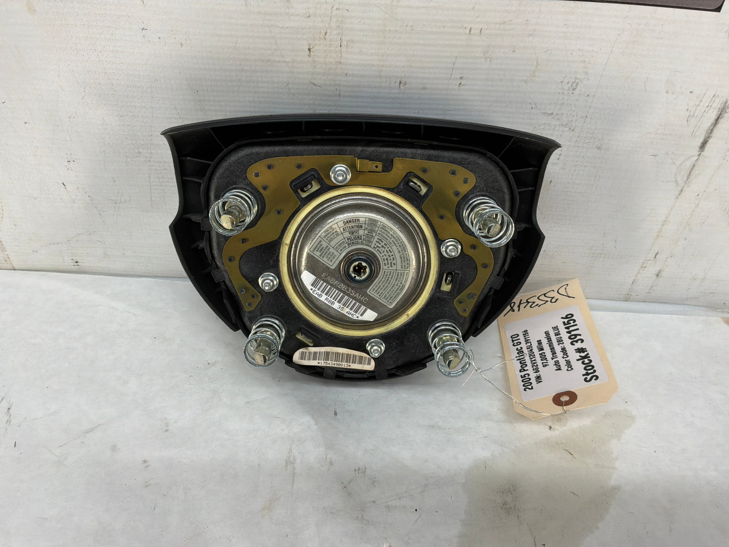 Steering wheel airbag - Day's Parts Yard