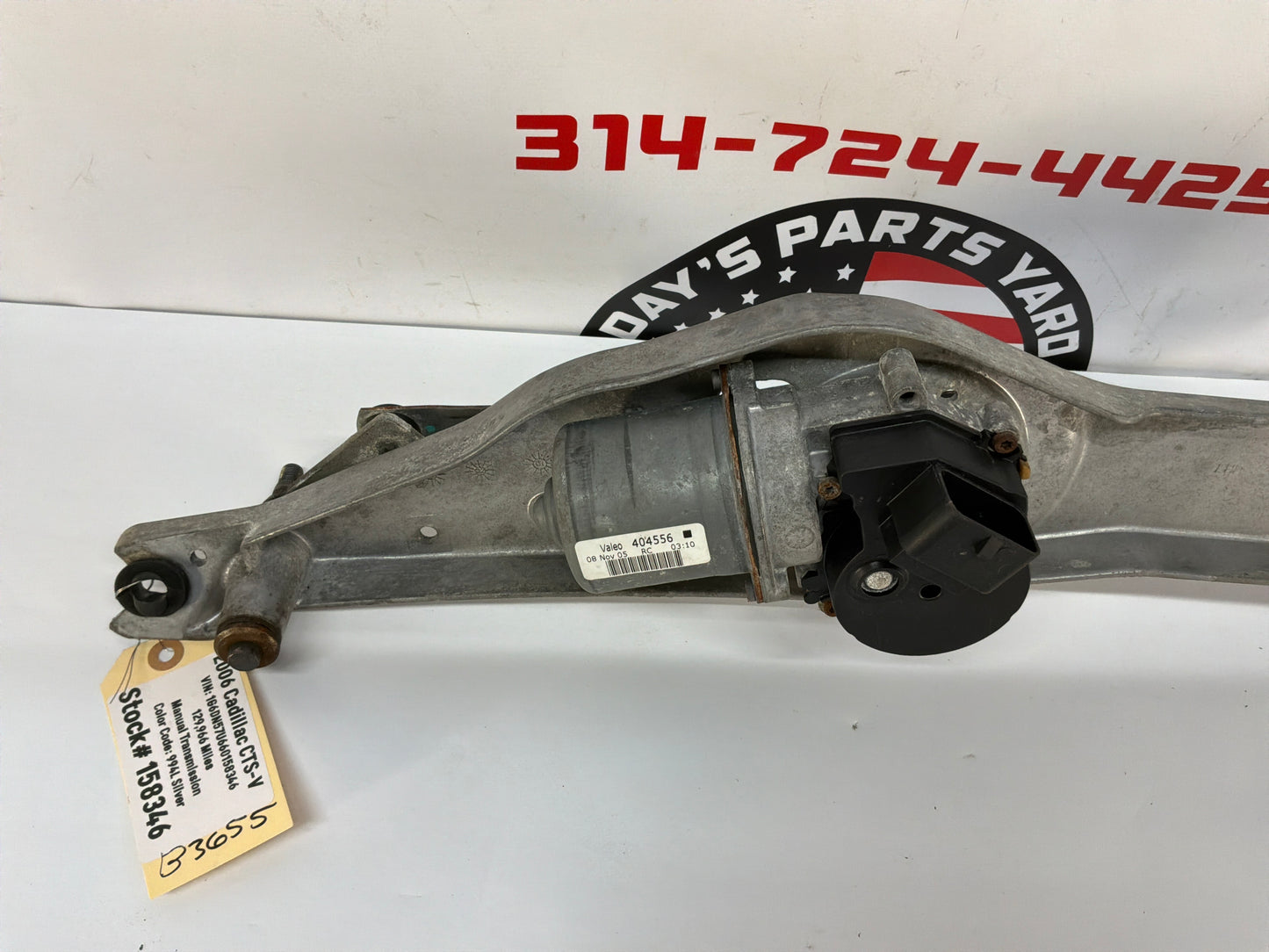 2006 Cadillac CTS-V Windshield Wiper Motor &Transmission Linkage SRX Assembly OEM