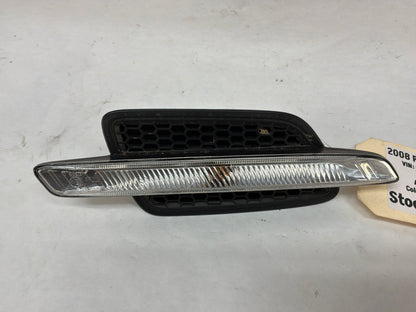 2008 Pontiac G8 Base LH Driver Fender Marker Repeater Light Lamp Grill OEM