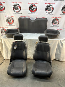 1999 Pontiac Trans Am WS6 Fronts and Rears Gray Leather Seats OEM