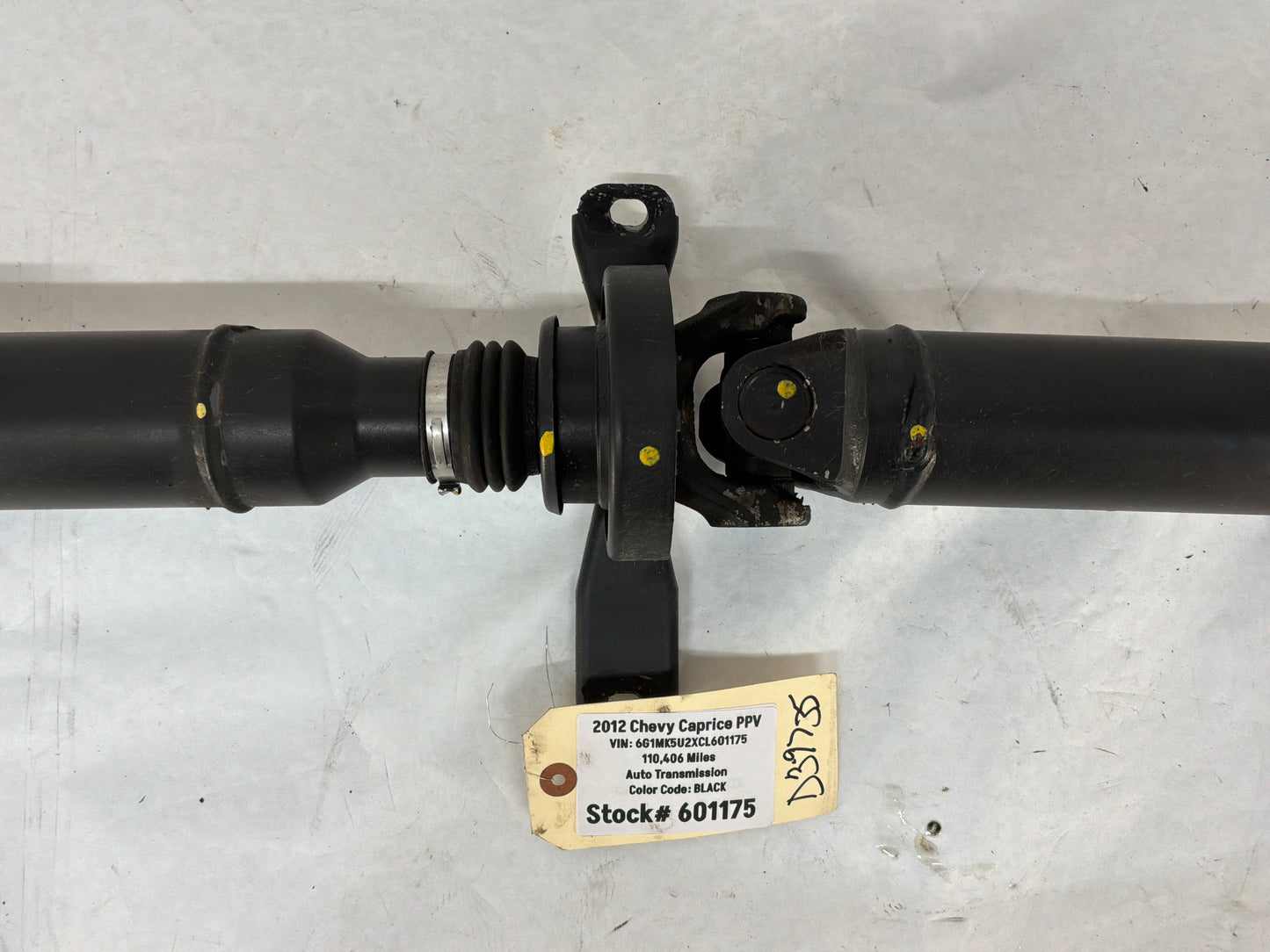 Driveshaft - Day's Parts Yard