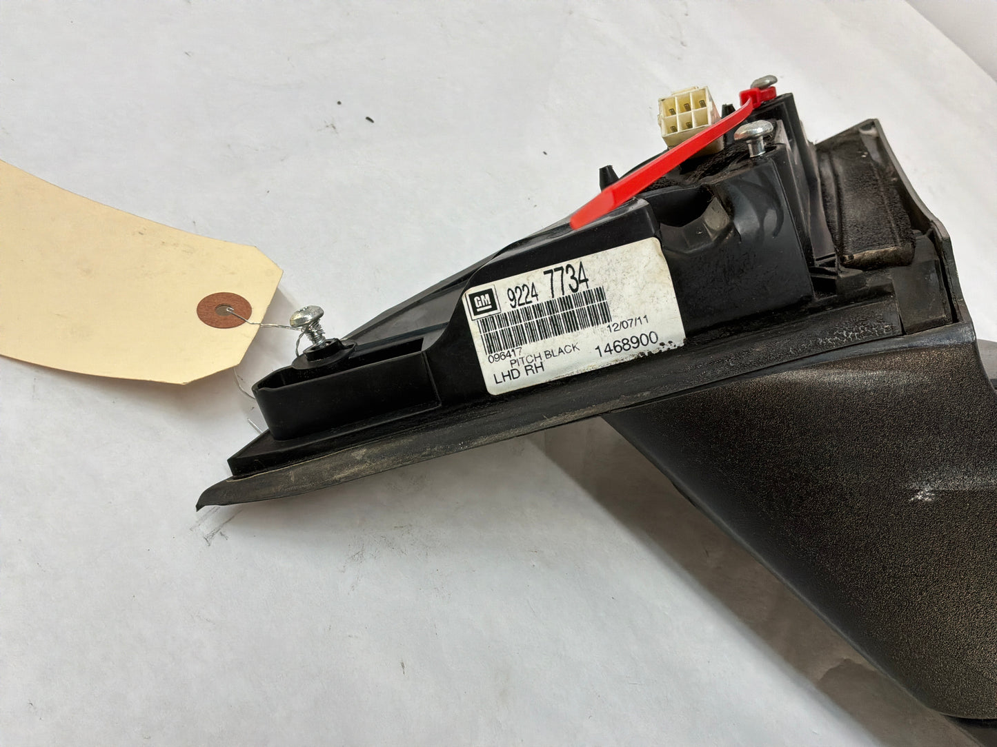 2011 Chevy Caprice PPV RH Passenger Exterior Side Mirror Black OEM