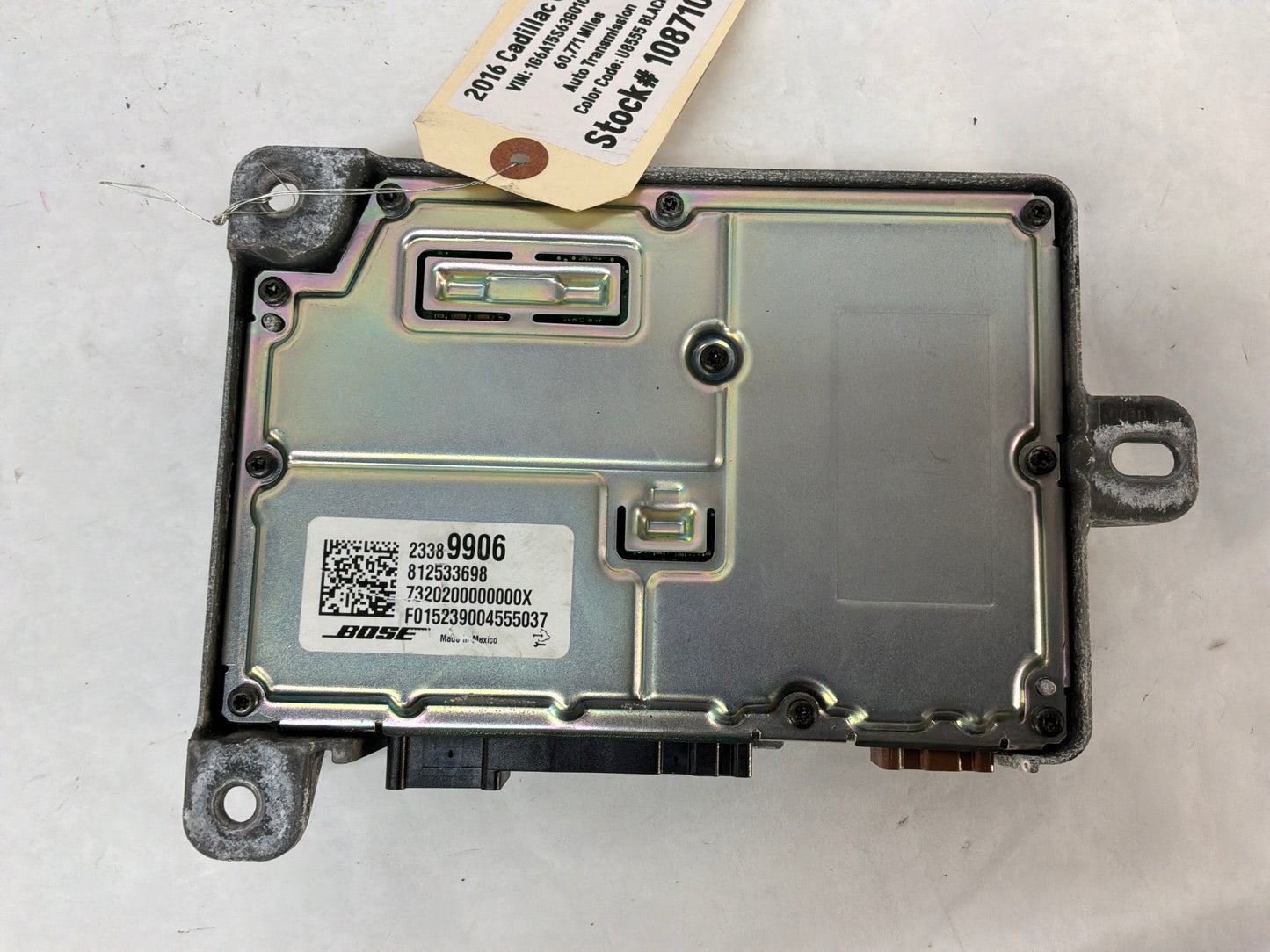 2016 Cadillac CTS-V Bose Radio Speaker Amplifier OEM