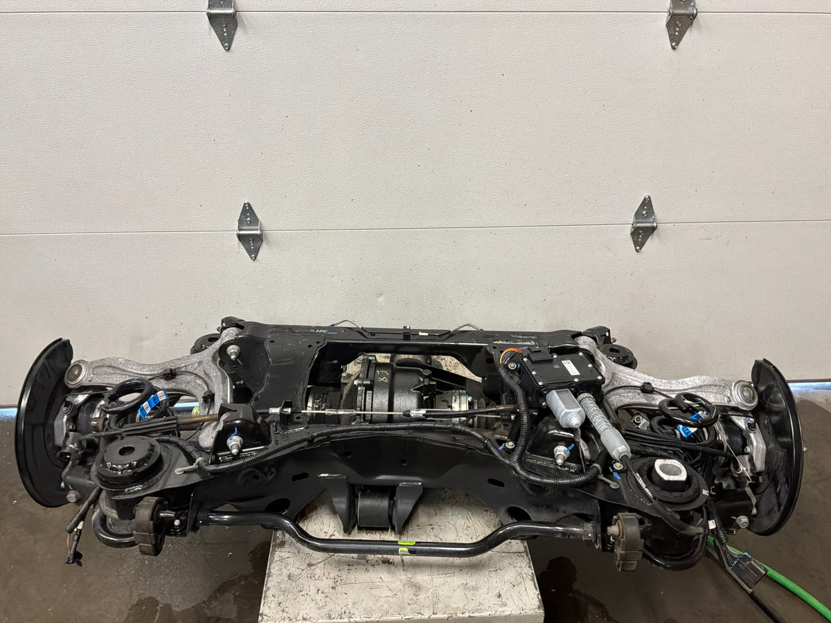 2009 Cadillac CTS-V 3.23 LSD Rear Suspension Cradle Differential Sub Frame Axle OEM