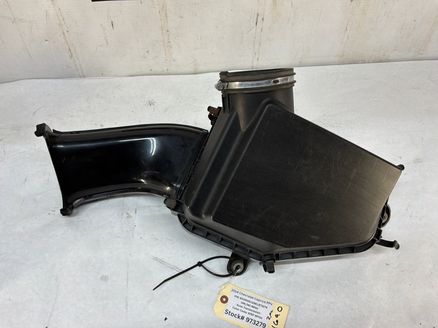 2014 Chevy Caprice PPV Factory Cold Air Intake OEM