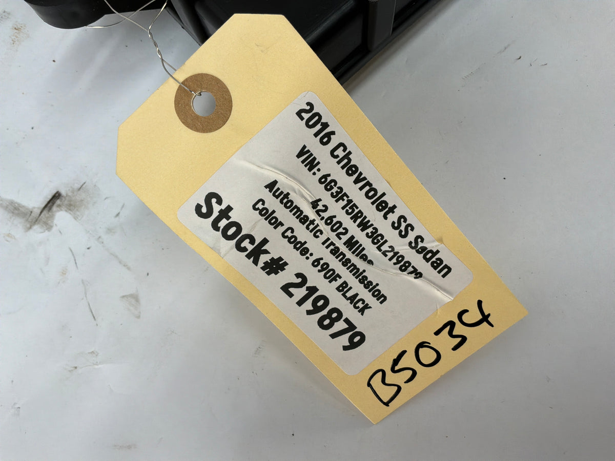 2016 Chevy SS Sedan Rear Trunk Fuse Relay Body Harness Junction Box Block Panel OEM
