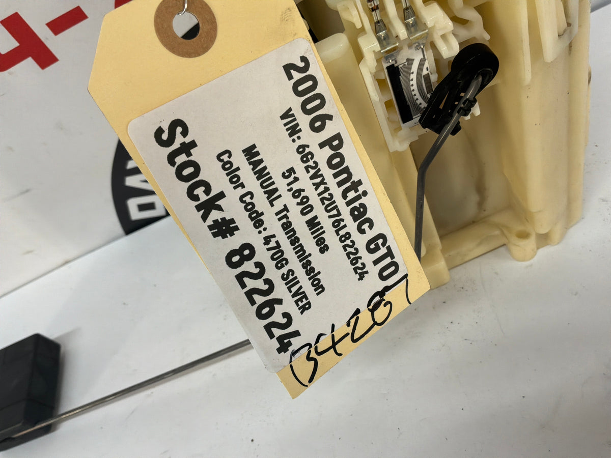2006 Pontiac GTO Factory Fuel Pump Sending Unit OEM