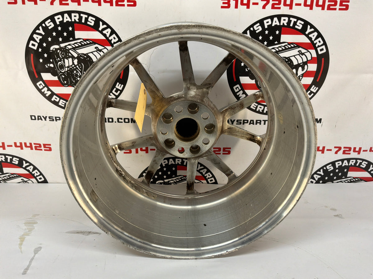 2009 Cadillac CTS-V Sedan Front Factory OEM Polished Wheel Rim 19x9