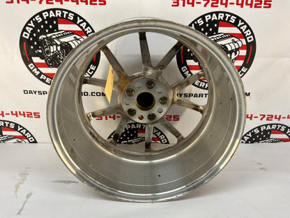 2009 Cadillac CTS-V Sedan Front Factory OEM Polished Wheel Rim 19x9