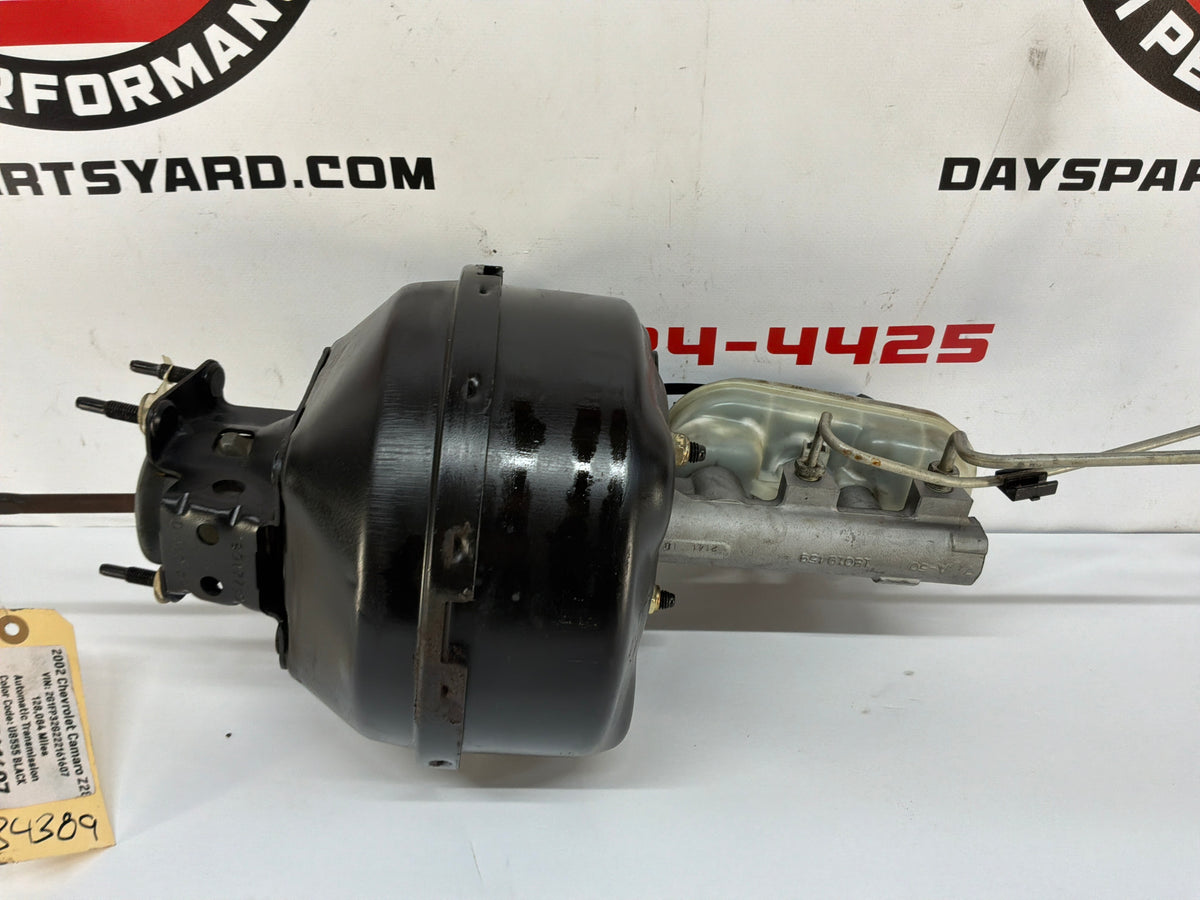 2002 Chevy Camaro Z28 Brake Booster Master Cylinder and Reservoir OEM