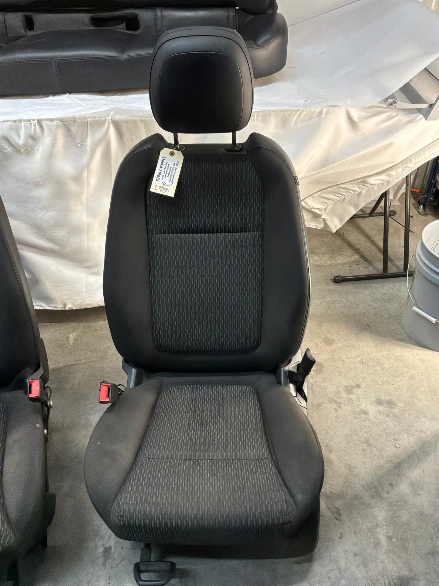 2016 Chevy Caprice PPV Seats Fronts and Rears OEM