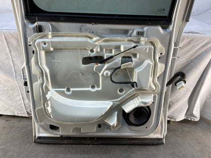2012 Chevy Avalanche LH Driver Rear Exterior Door White Assembly OEM