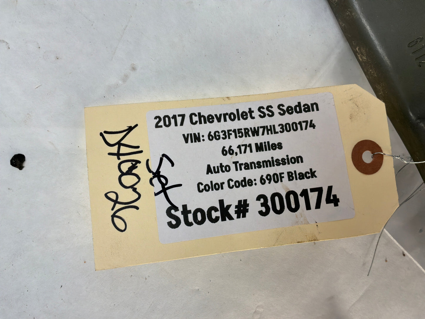 2017 Chevy SS Sedan RH & LH Trunk Deck Lid Hinges OEM